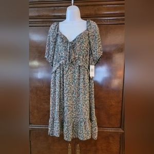 NEW As U Wish Floral Dress Size 2X